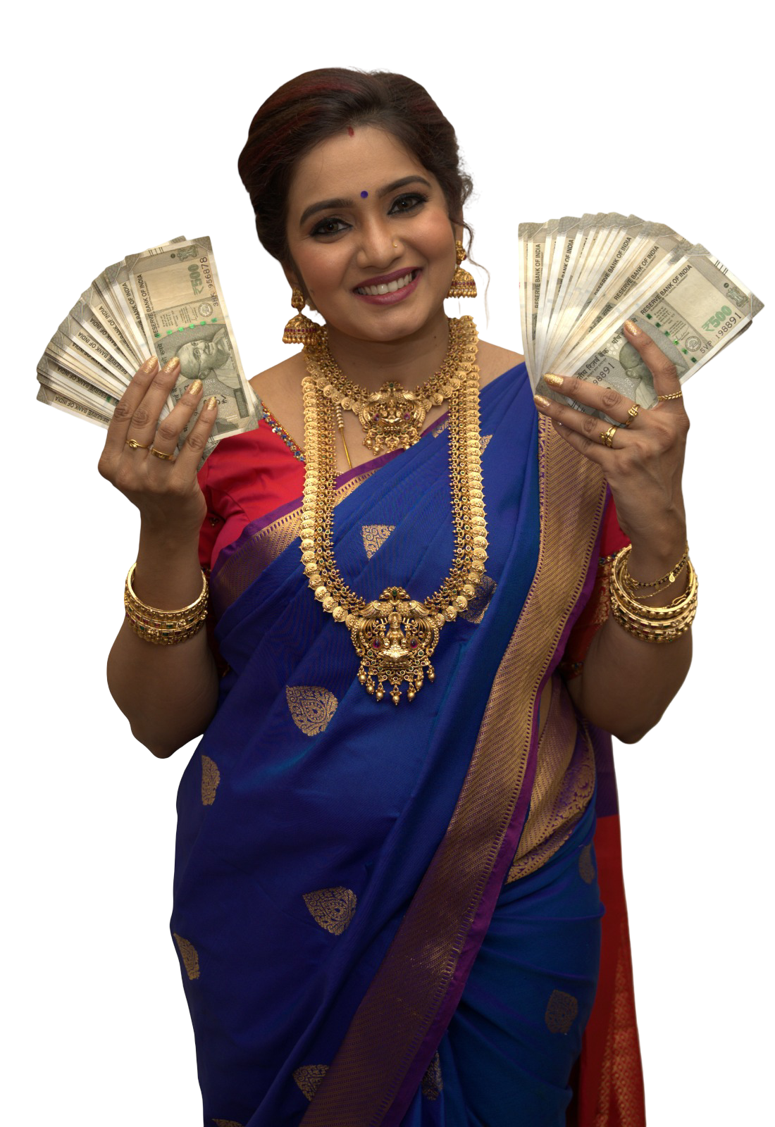 Gold jewelry collection